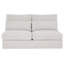 Banks Armless Loveseat-865409822