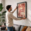 Good Times Sunburst Retro - Framed Print-371292627-371292631