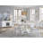 White Extendable Rectangular Dining Table-116588710