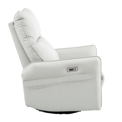 270° Power Swivel Rocker Recliner Chair