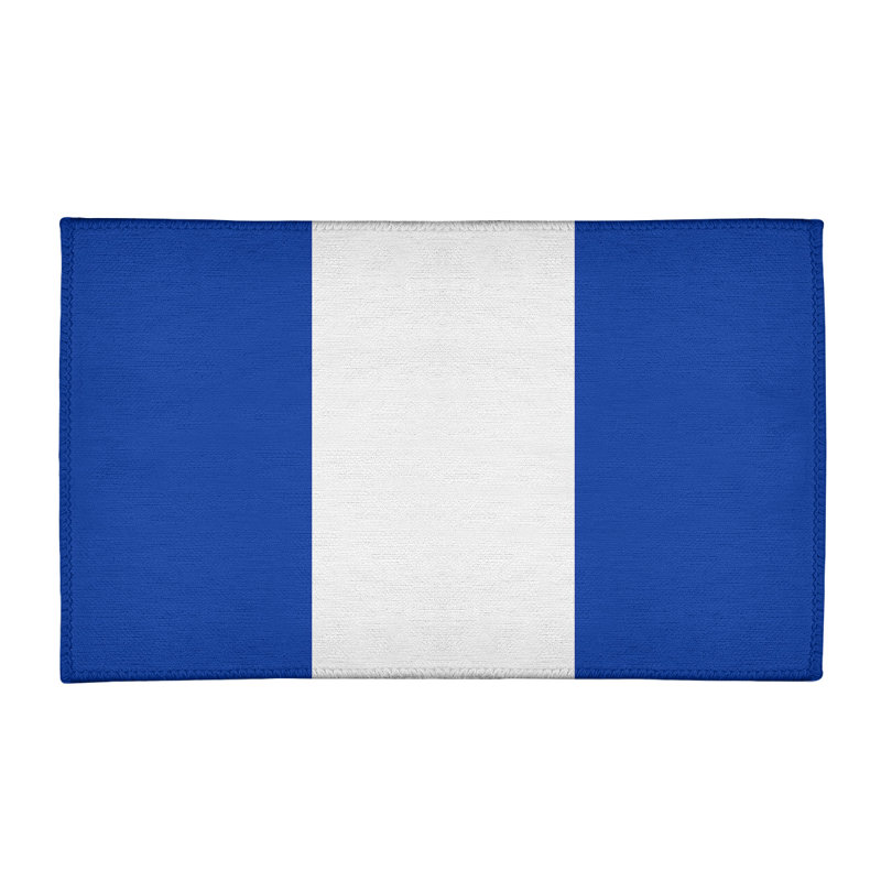 Tapis bleu area, Rectangle 5 pi x 7 pi