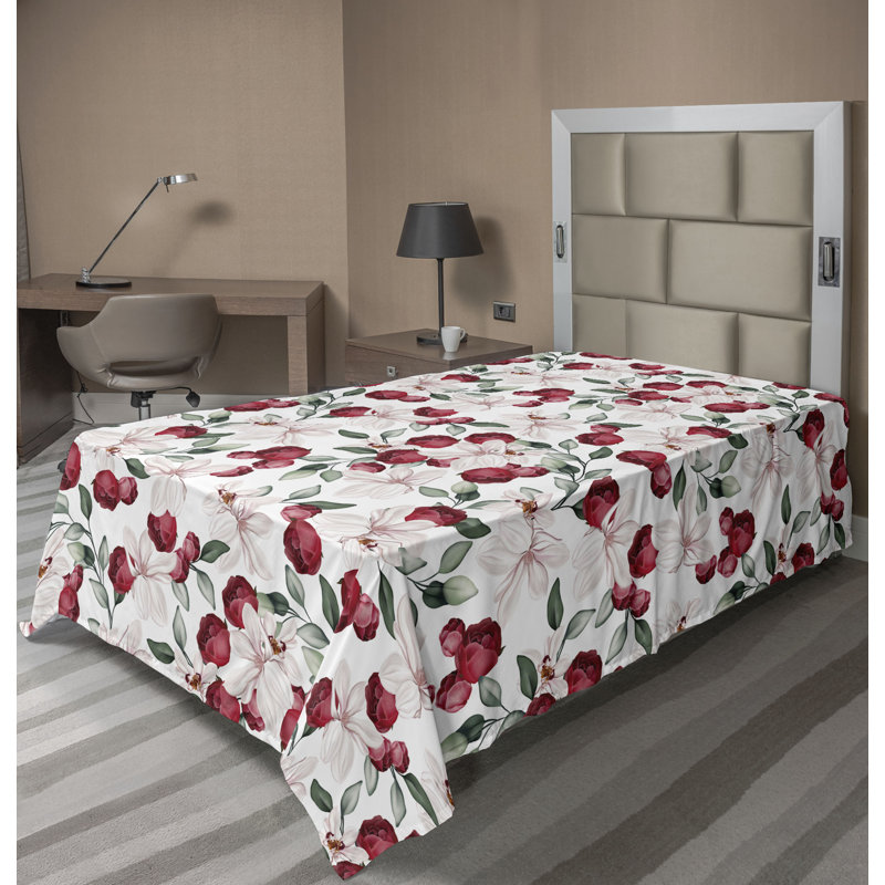 Drap plat Ambesonne, Drap plat pour lit simple TG