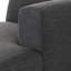 Lawndale RAF Chaise PC-Saxon Charcoal