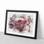Plum Forest - Framed Print-56892335-56892338