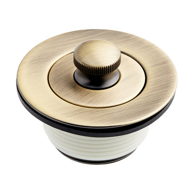 Lift & Turn Tub Drain with Adapter Sleeve