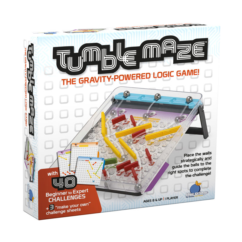 Tumble Maze Gravity-Powered Logic Puzzle Game