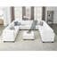 Canapé modulaire rembourré 13 pièces Georgeanna-352558135