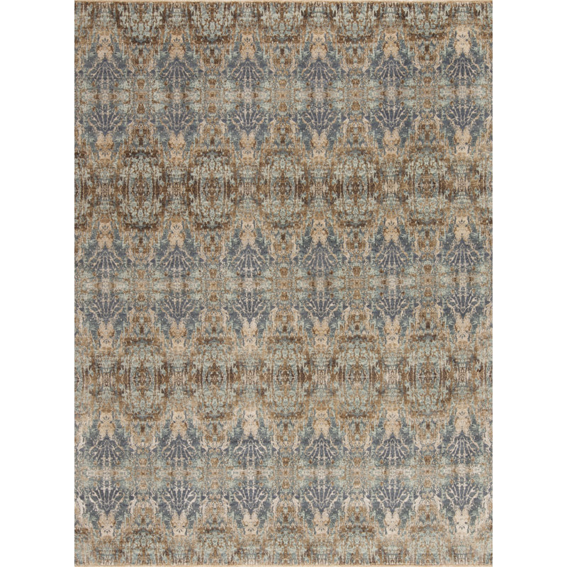 Impressions Hand Knotted Area Rug, Rectangle 4' x 6'