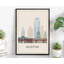 Austin Austin, États-Unis, affiche, impression sans cadre, affiche d'art mural Texas State-921933704