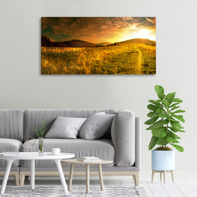 Panorama Of The Tatra Mountains - Wrapped Canvas Print