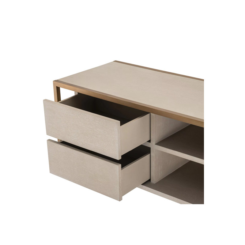Wilmot Media Console, Brown