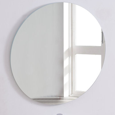 80cm bathroom mirror, round mirror, wall mount