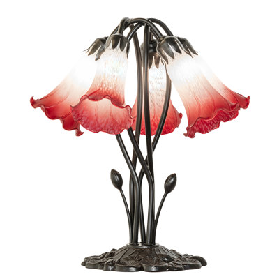 Lampe de table 16 lumières Tiffany Pond