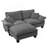 Sailboat-Inspired Modular Cloud Sofa With Removable Ottoman