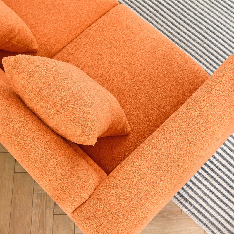 Canapé d'angle surdimensionné en L 81,5 pouces - 5 places, 3 coussins