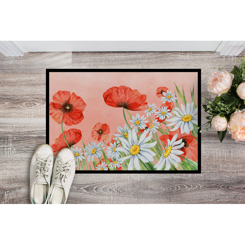 Non-Slip Outdoor Doormat, Rectangle 24" x 36"