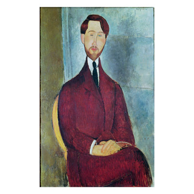 Léopold Zborowski by Amedeo Modigliani - Giclee Print