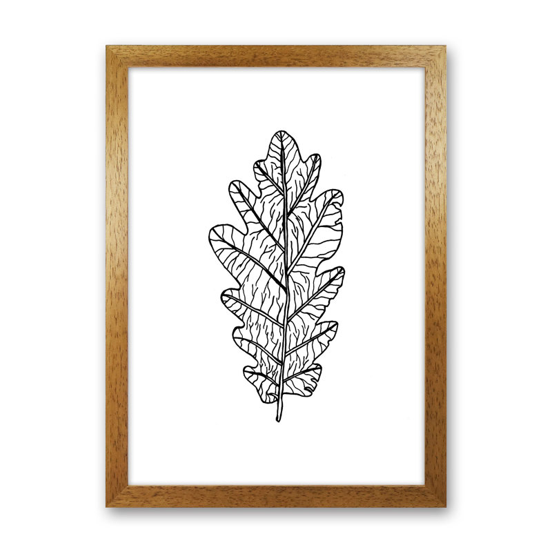 Oak Leaf by Carissa Tanton - Print, Oak Framed, 88cm H x 64cm W x 3cm D