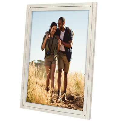 Rustic Picture Frame - Unique Farmhouse Look