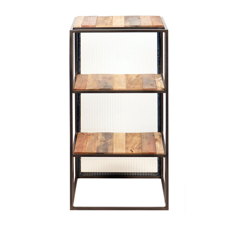 40cm W Solid Wood Shelving Unit