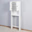 Armoire de salle de bain blanche avec tablette réglable élégante, 23,99 x 7,76 x 68,26 pouces, blanc