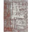 Cotton Area Rug in Rust/Gray-549845257