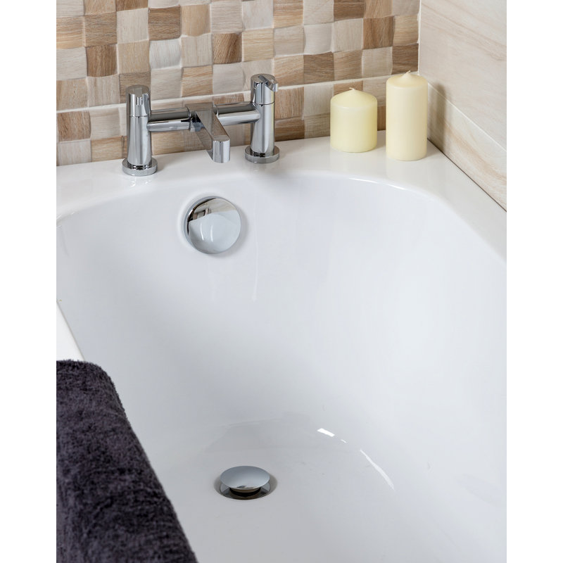 x 700mm Soaking Acrylic Bathtub, 1600 mm x 700 mm