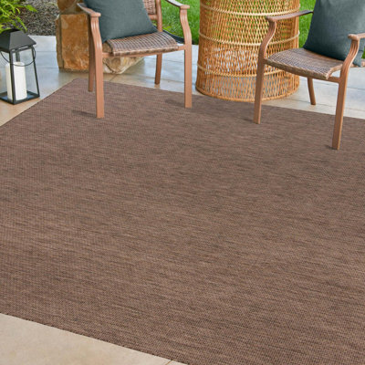 Tapis intérieur brun clair Abderus
