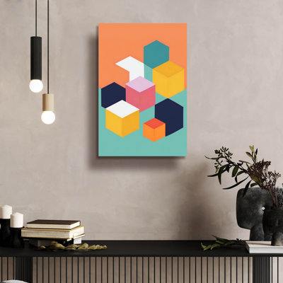 Ivy Bronx 'Cubes' by Andreas Magnusson Acrylic Glass Wall Art