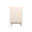 Table d'appoint pour une armoire de chambre contemporaine avec tiroirs spacieux, rangement pratique