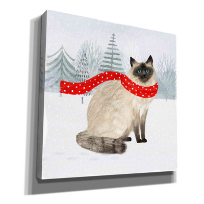 Red Barrel Studio® «Christmas Cats Dogs III» par Victoria Borges_9798