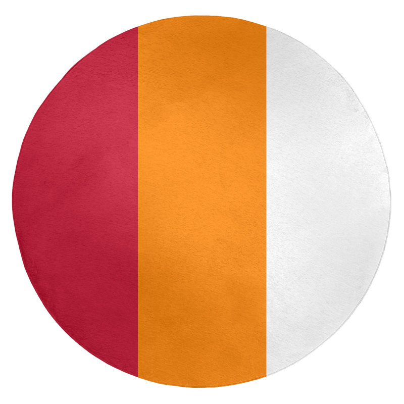 Chenille Indoor Rug, Round 5'