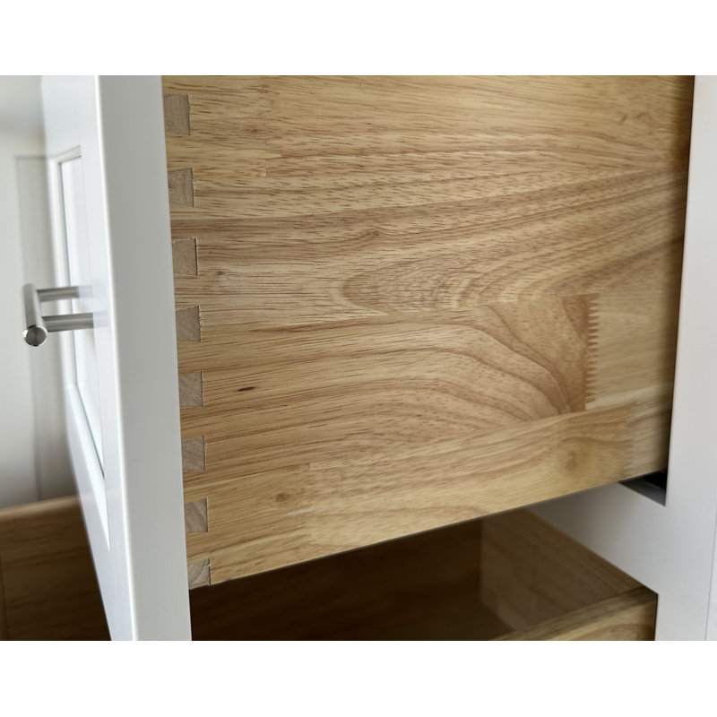  Meuble-lavabo double 78 po avec comptoir en quartz de Carrare, Blanc