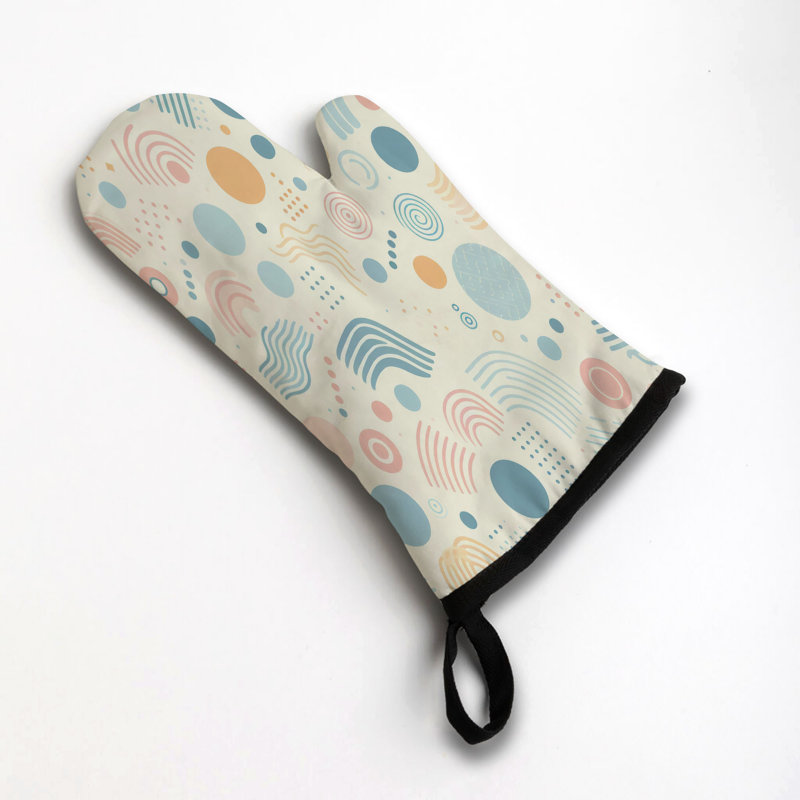 Study Pastels Oven Mitt Cotton Twill