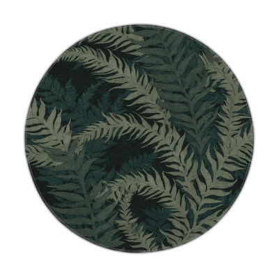 Nature Green Indoor and Outdoor Area Rug