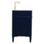 Ensemble de meuble-lavabo simple 32 "Rivers-627615756
