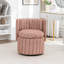 Chaise d'appoint rembourrée avec rangement et roulettes-579056509