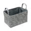 JVL Fabric Decorative Basket