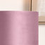 Rene Velvet Drum Lamp Shade ( Uno )-106203573-106203574