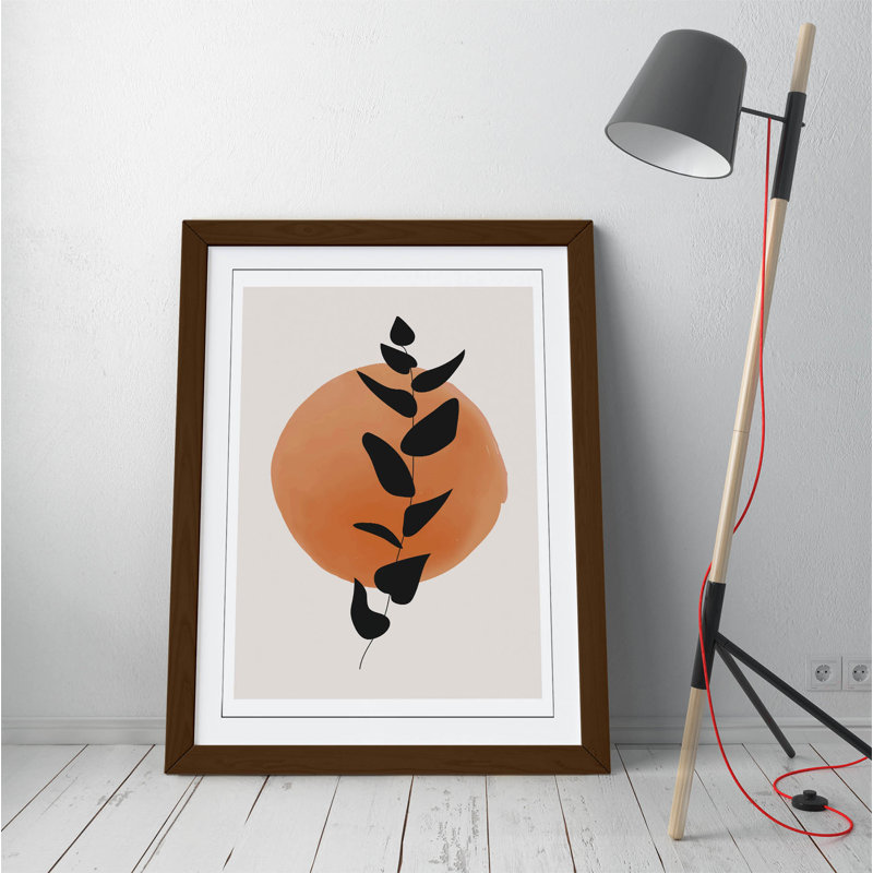 Single Picture Frame Print, 47 cm H x 35 cm W, Brown