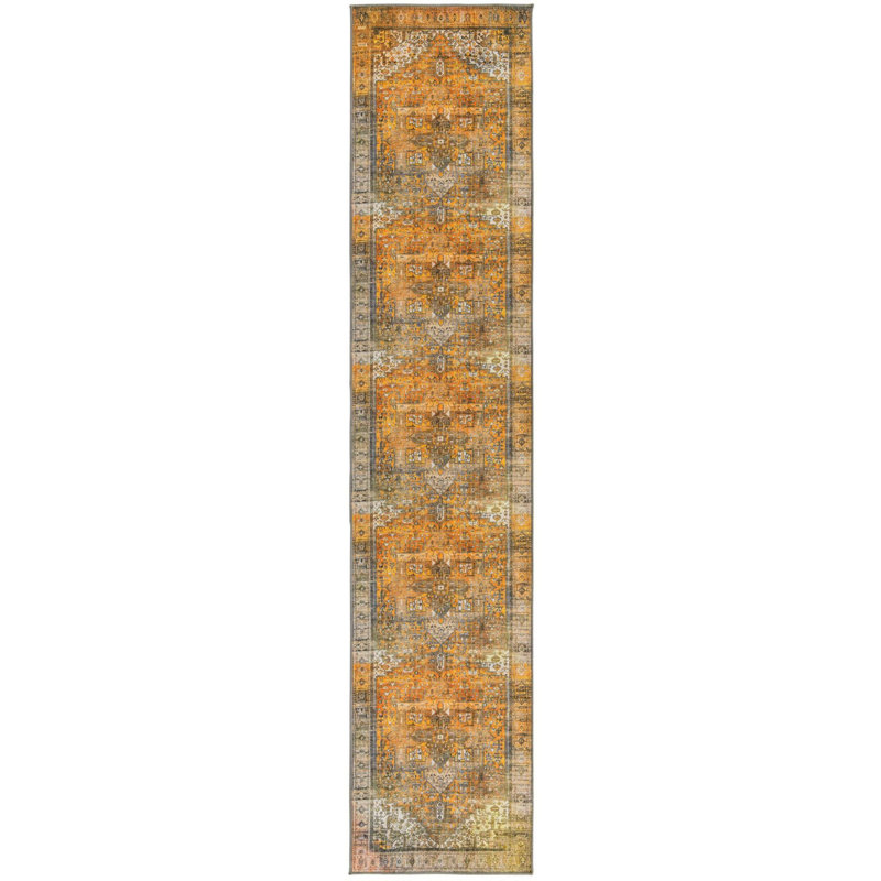 Oppie Moroccan Indoor Rug, Runner 2' x 6'