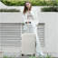 Ensemble de 3 valises à ouverture frontale, valise de transport rigide avec port USB, bagage extensible avec poignée à roulettes, verrou TSA