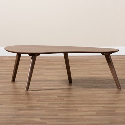 Solid Wood Four Leg Coffee Table