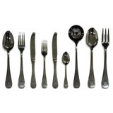 Diana 75 - Piece Stainless Steel Flatware Set - Service for 12