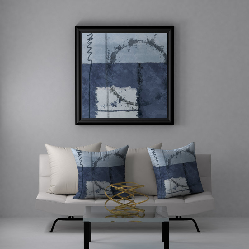 Housse de coussin décorative carrée Giggle Essential, H 24 po x l 24 po