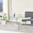 Small Clear Glass Side & End Table