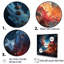 «Expressionist Space Shuttle Burst - Rocketship», reproduction d'art-1736796194-1736796216