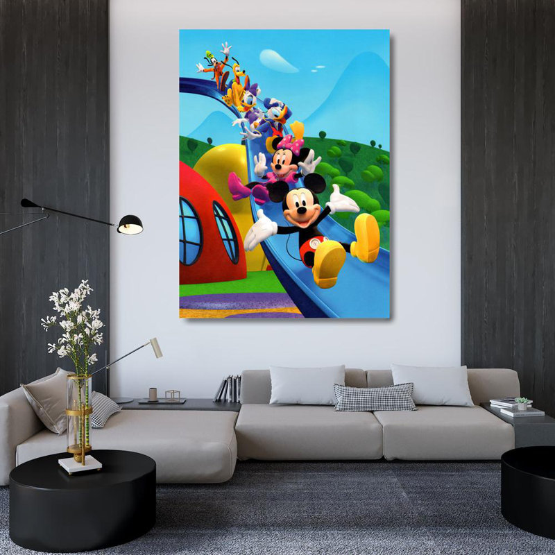 Mickey Mouse Clubhouse: Friends = Fun, 48" H x 35" W