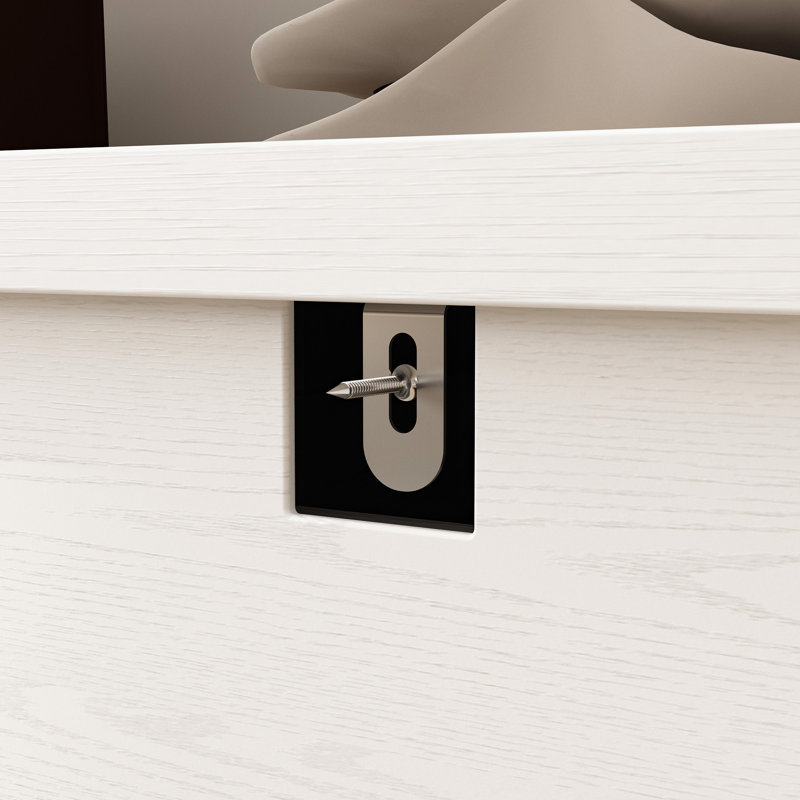 Elegant Closet System With 9 Drawers