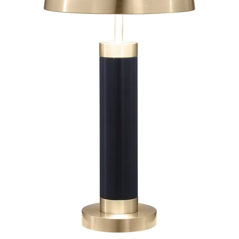 Ensemble de 2 lampes de table Leoch Black Dome